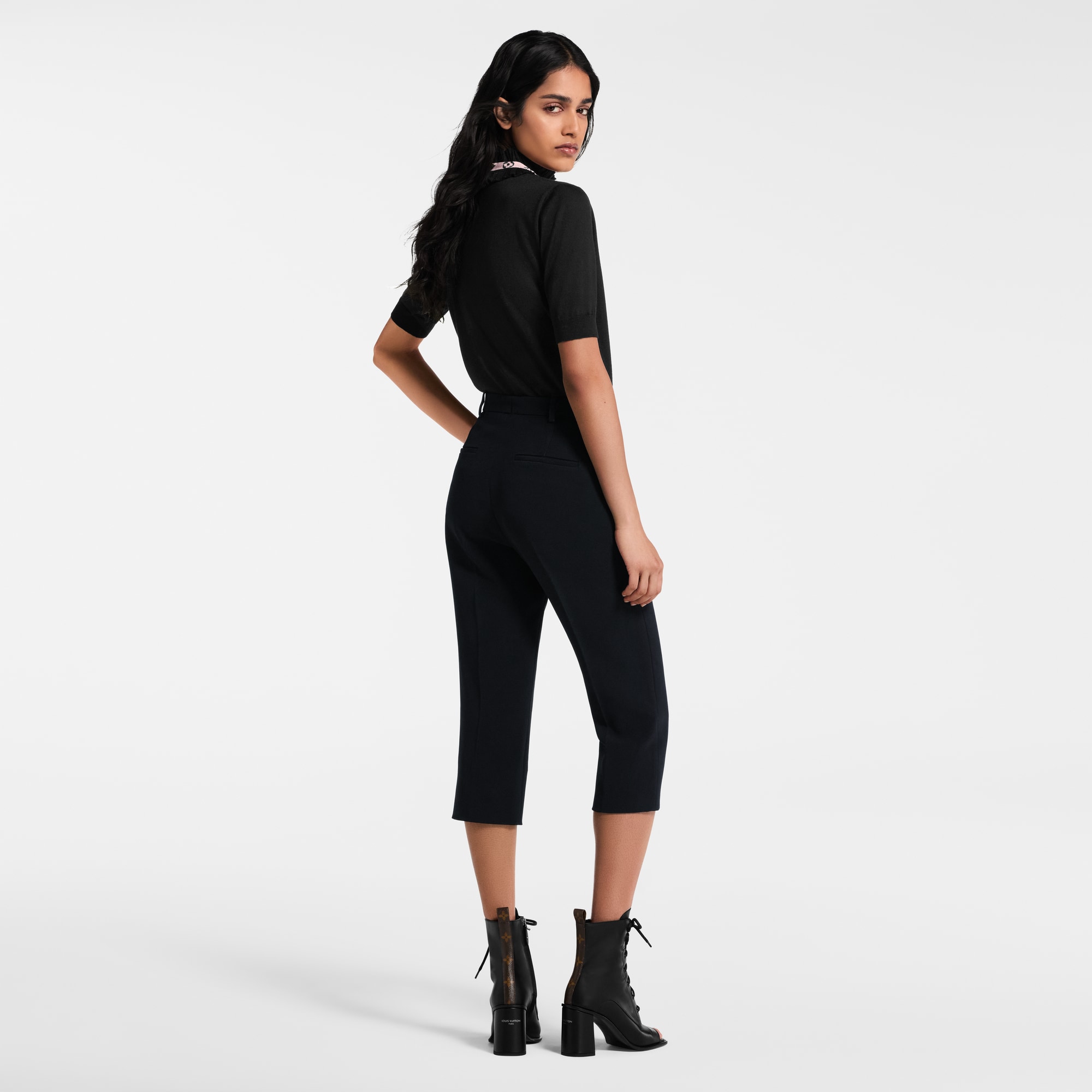 Pantalón tobillero de traje  Mujer Prêt-à-Porter Pantalones | LOUIS VUITTON (Zoom de producto)