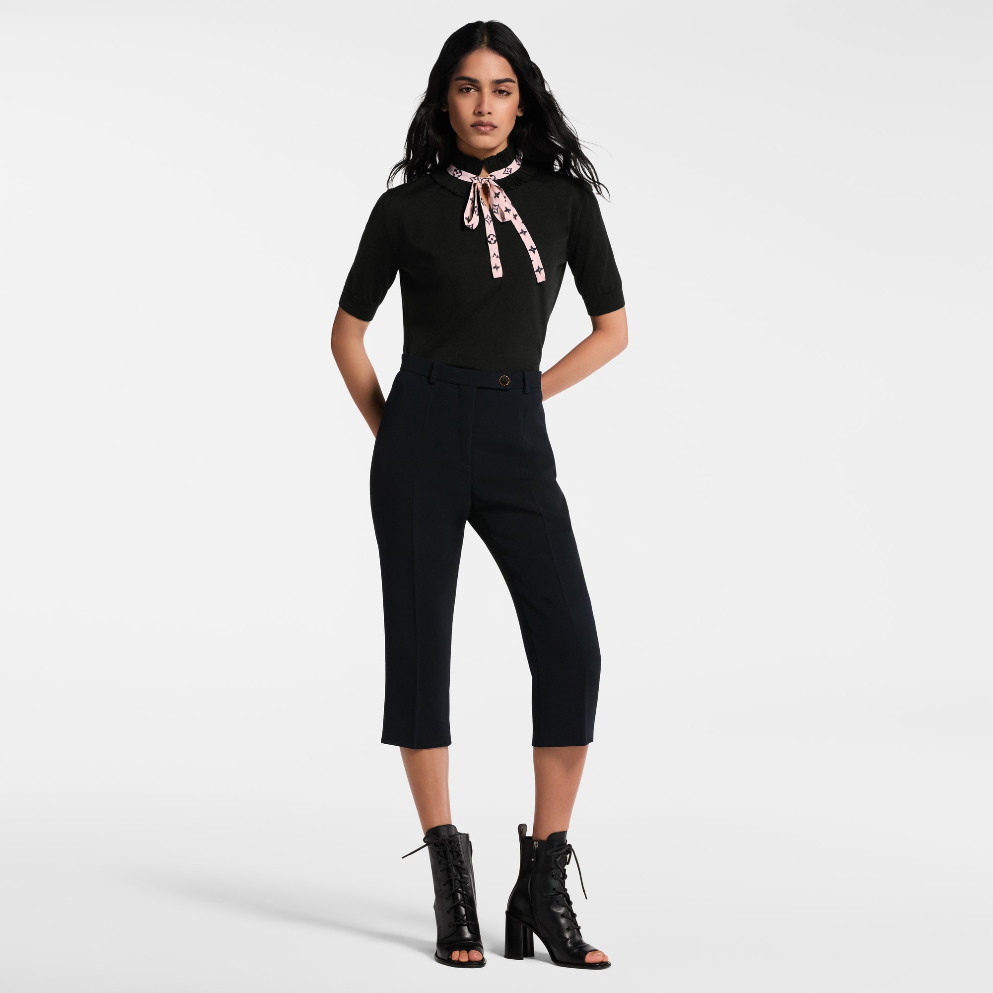 Pantalón tobillero de traje  Mujer Prêt-à-Porter Pantalones | LOUIS VUITTON (Zoom de producto)