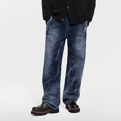 Pantalón vaquero aterciopelado Hombre Prêt-à-Porter Denim | LOUIS VUITTON (Zoom de producto)