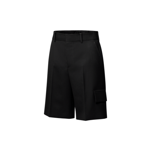 Pantalones cortos cargo de lana Hombre Prêt-à-Porter Pantalones | LOUIS VUITTON (Zoom de producto)