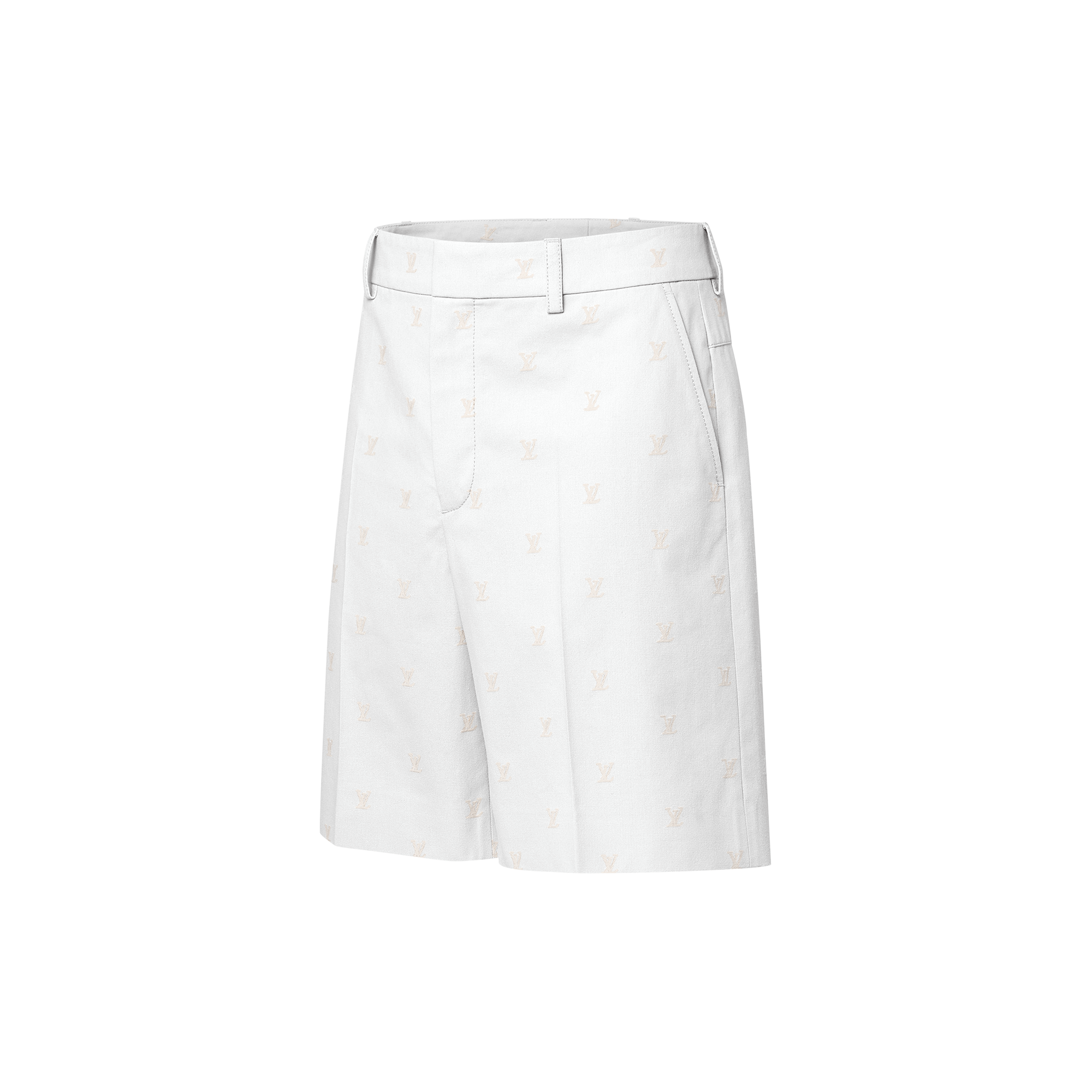 Pantalones cortos chinos de algodón  Hombre Prêt-à-Porter Pantalones | LOUIS VUITTON (Zoom de producto)