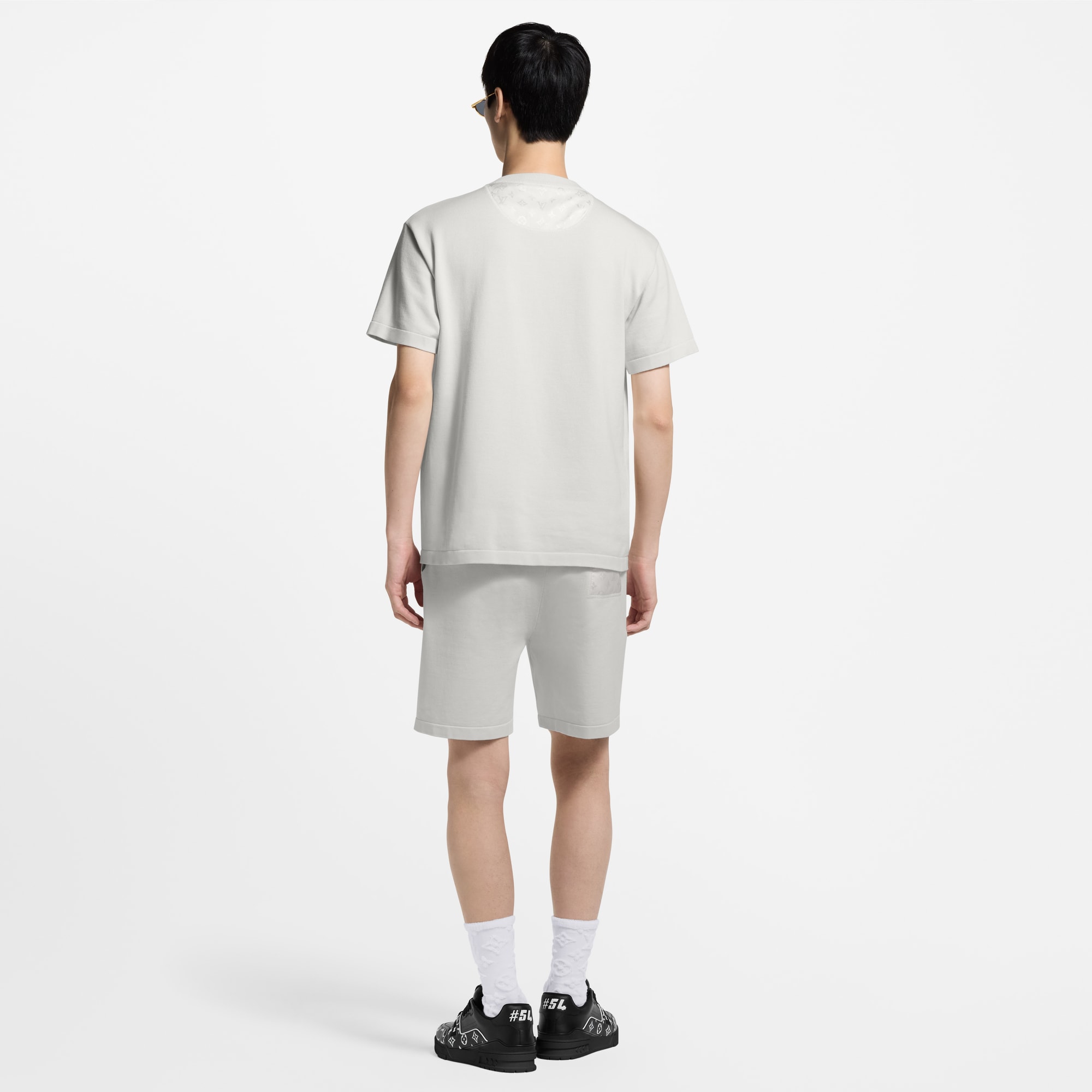 Pantalones cortos con detalles de nailon  Hombre Prêt-à-Porter Todo Prêt-à-Porter | LOUIS VUITTON (Zoom de producto)