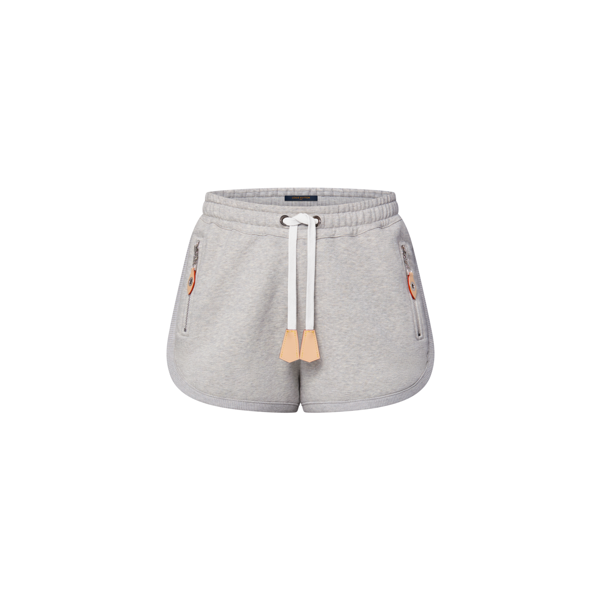 Pantalones cortos de chándal con detalle en piel  Mujer Prêt-à-Porter Faldas y pantalones cortos | LOUIS VUITTON (Zoom de producto)
