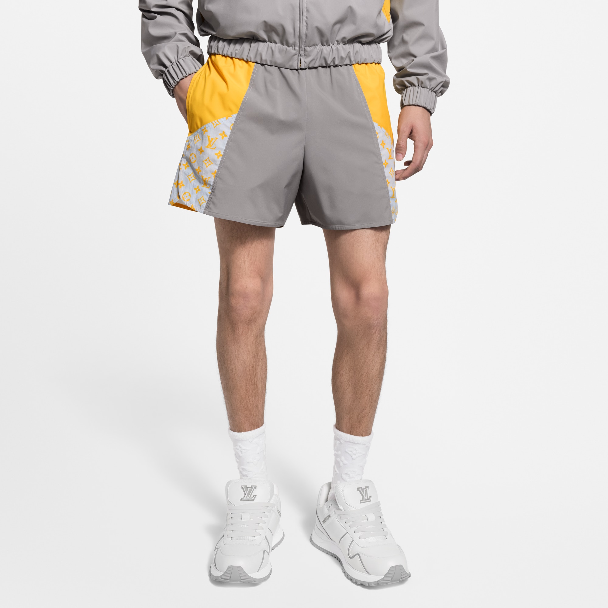 Pantalones cortos de chándal Monogram  Hombre Prêt-à-Porter Pantalones | LOUIS VUITTON (Zoom de producto)