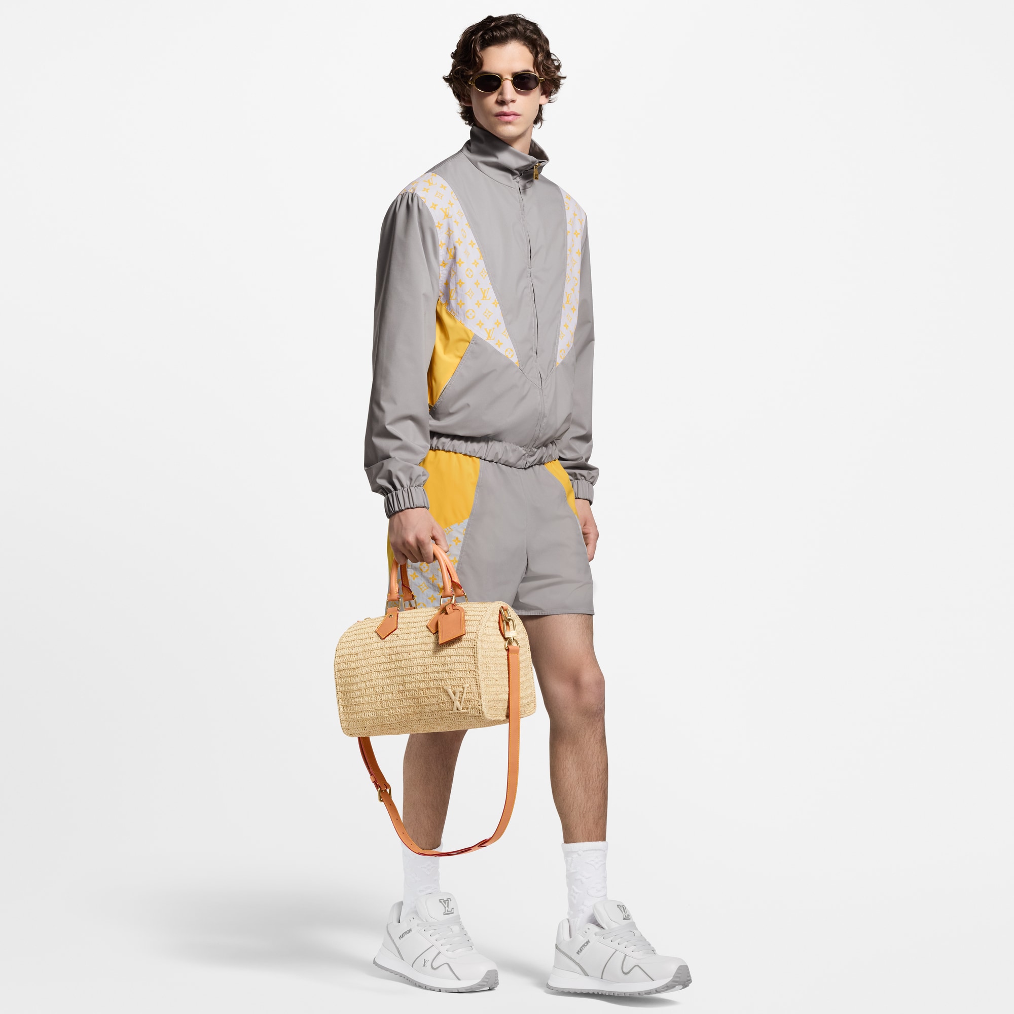 Pantalones cortos de chándal Monogram  Hombre Prêt-à-Porter Pantalones | LOUIS VUITTON (Zoom de producto)