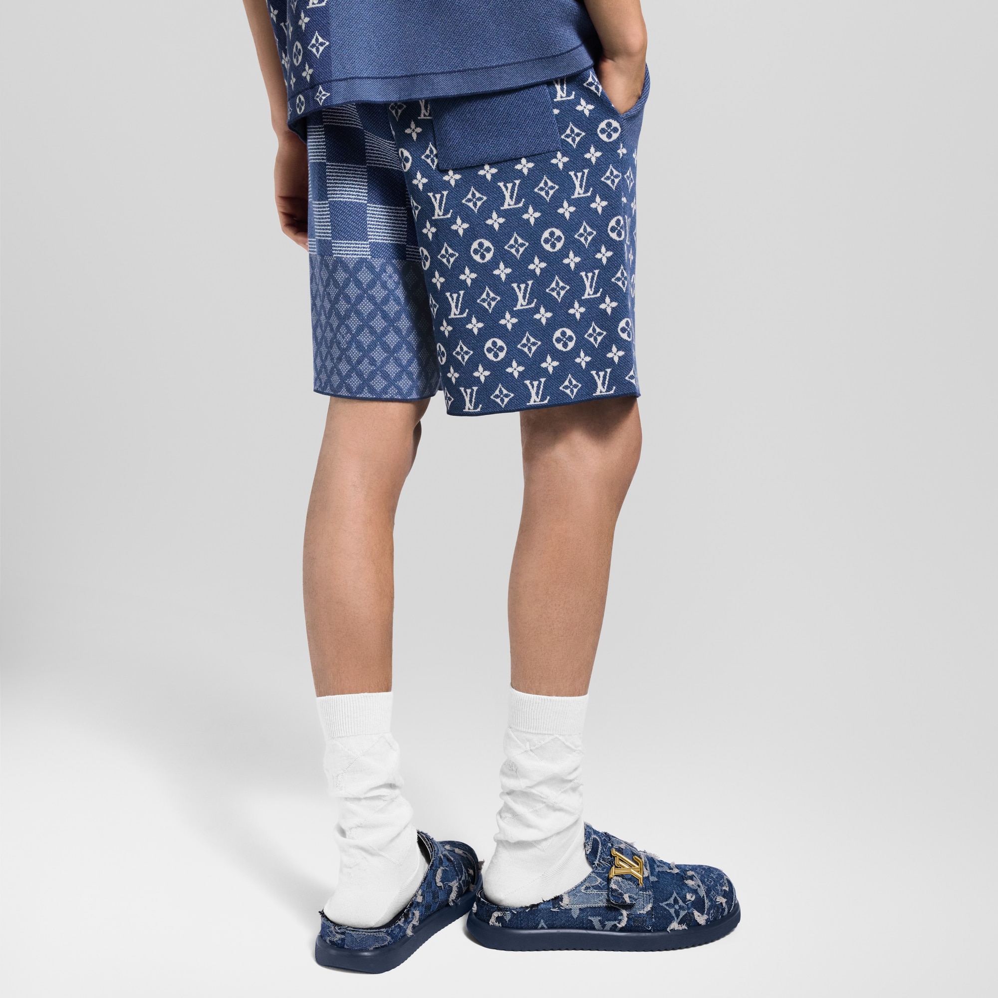 Pantalones cortos de punto  Hombre Prêt-à-Porter Todo Prêt-à-Porter | LOUIS VUITTON (Zoom de producto)