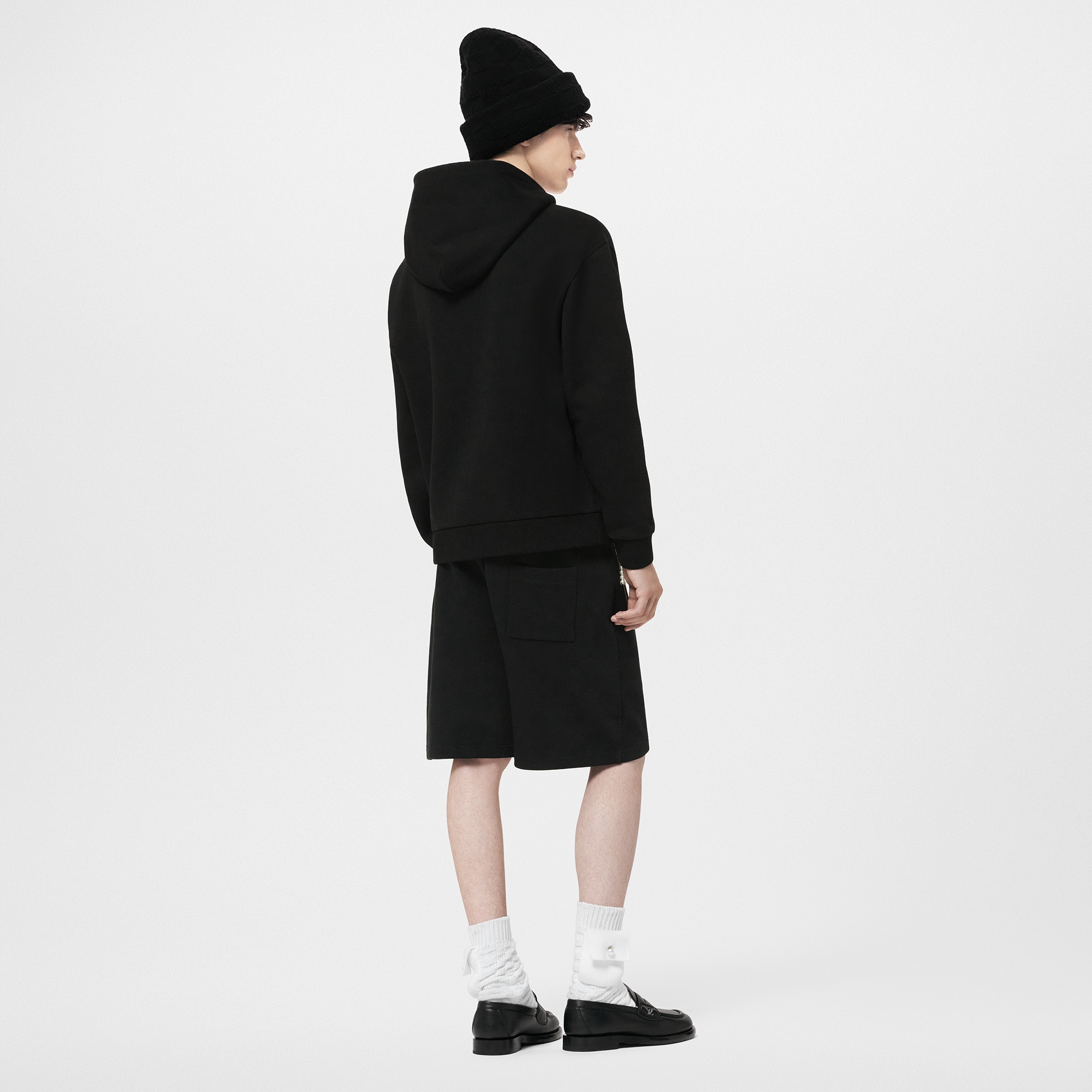 Pantalones cortos de punto bordado  Hombre Prêt-à-Porter Pantalones | LOUIS VUITTON (Zoom de producto)