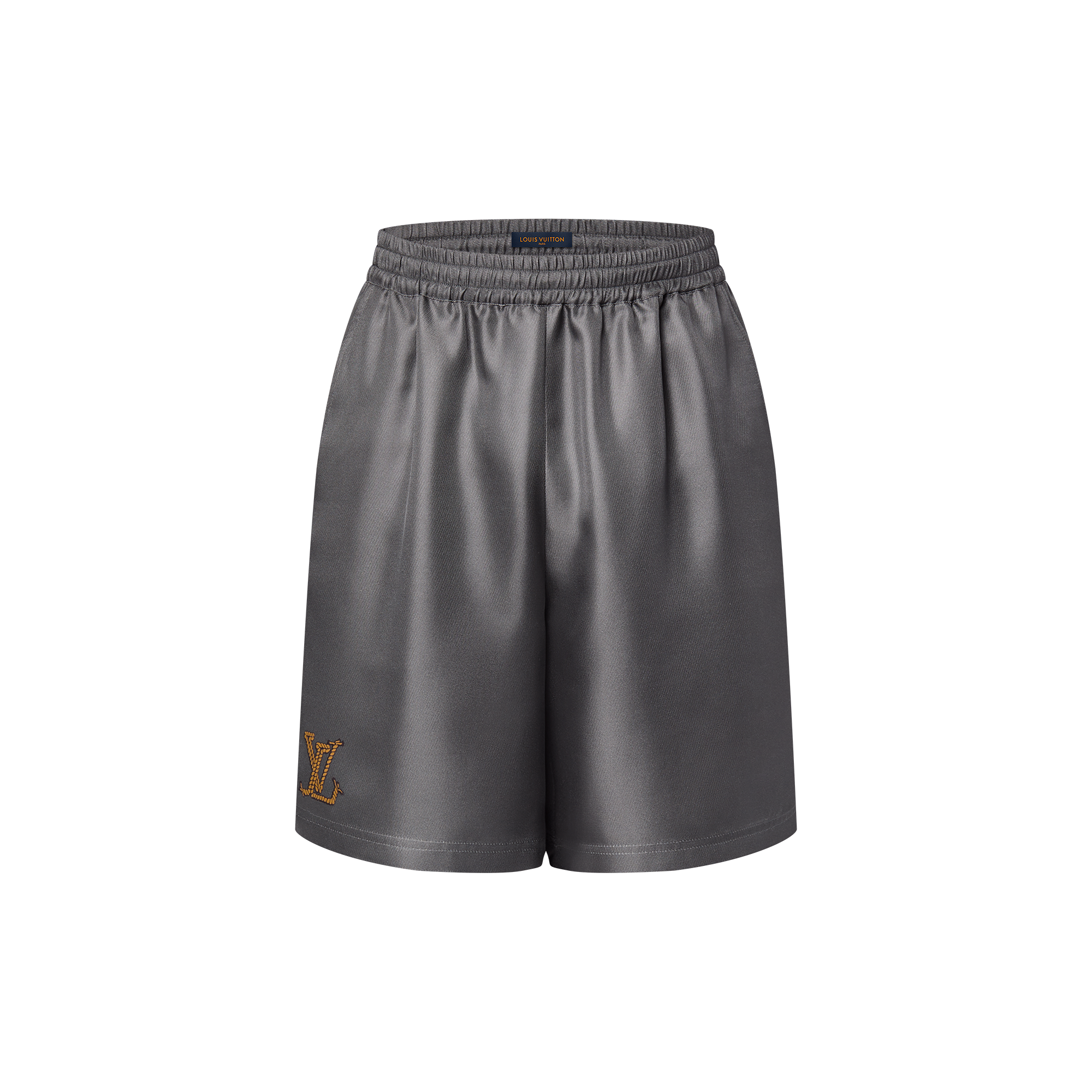 Pantalones cortos de seda estampados  Hombre Prêt-à-Porter Pantalones | LOUIS VUITTON (Zoom de producto)