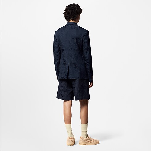 Pantalones cortos de traje Monogram en mezcla de algodón Hombre Prêt-à-Porter Pantalones | LOUIS VUITTON (Zoom de producto)