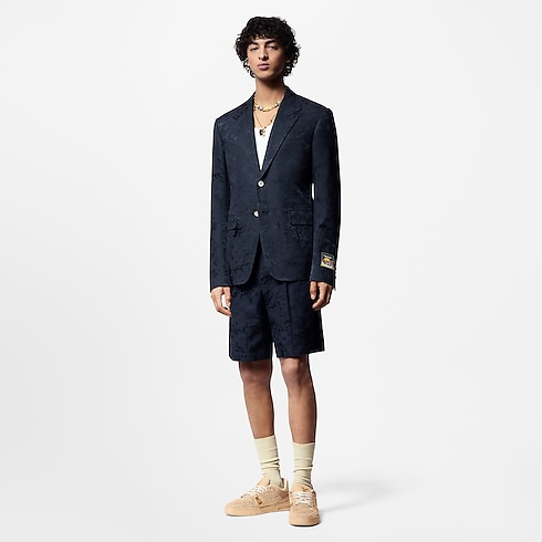 Pantalones cortos de traje Monogram en mezcla de algodón Hombre Prêt-à-Porter Pantalones | LOUIS VUITTON (Zoom de producto)