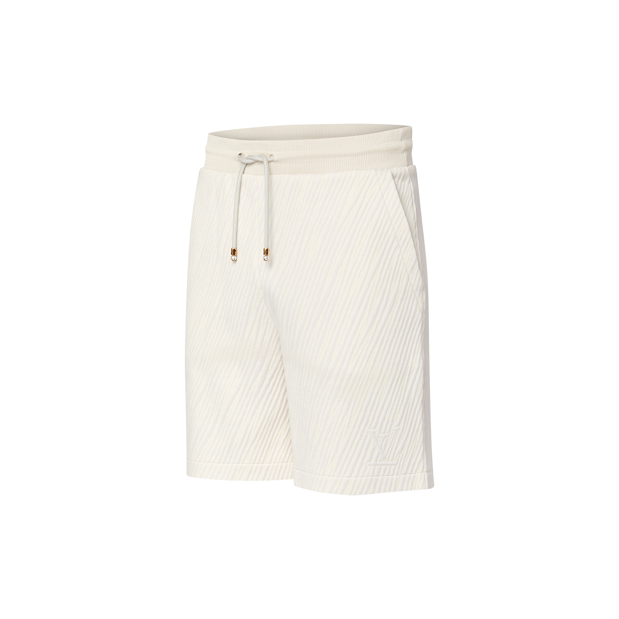 Pantalones cortos en punto de algodón  Hombre Prêt-à-Porter Pantalones | LOUIS VUITTON (Zoom de producto)