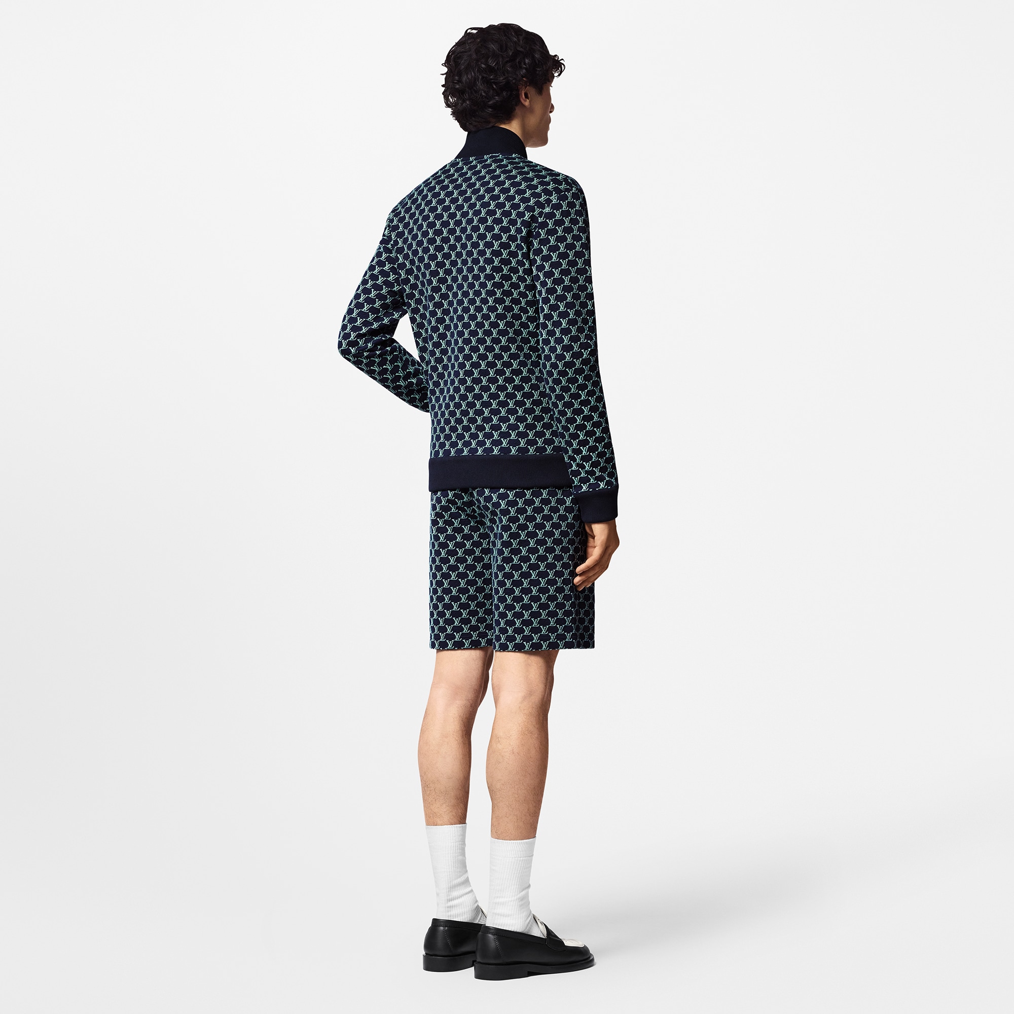 Pantalones cortos en punto de algodón de doble cara  Hombre Prêt-à-Porter Todo Prêt-à-Porter | LOUIS VUITTON (Zoom de producto)