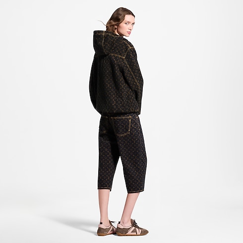 Pantalones cortos vaqueros Monogram Mujer Prêt-à-Porter Faldas y pantalones cortos | LOUIS VUITTON (Zoom de producto)