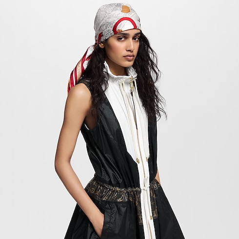 Pañuelo Bon Voyage 90 S00 Mujer Accesorios Pañuelos de seda y bandanas | LOUIS VUITTON (Zoom de producto)