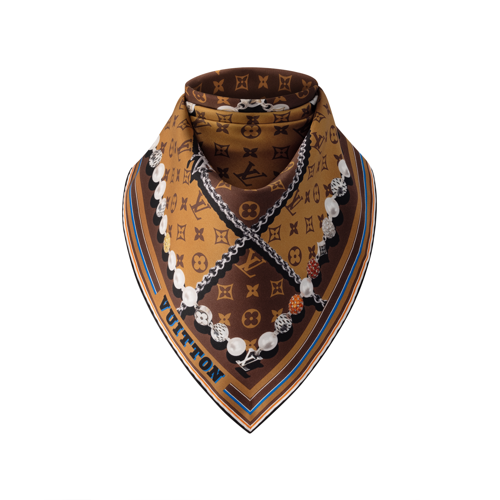 Pañuelo de seda Dandy Monogram S00 Hombre Accesorios Seda y bandanas | LOUIS VUITTON (Zoom de producto)