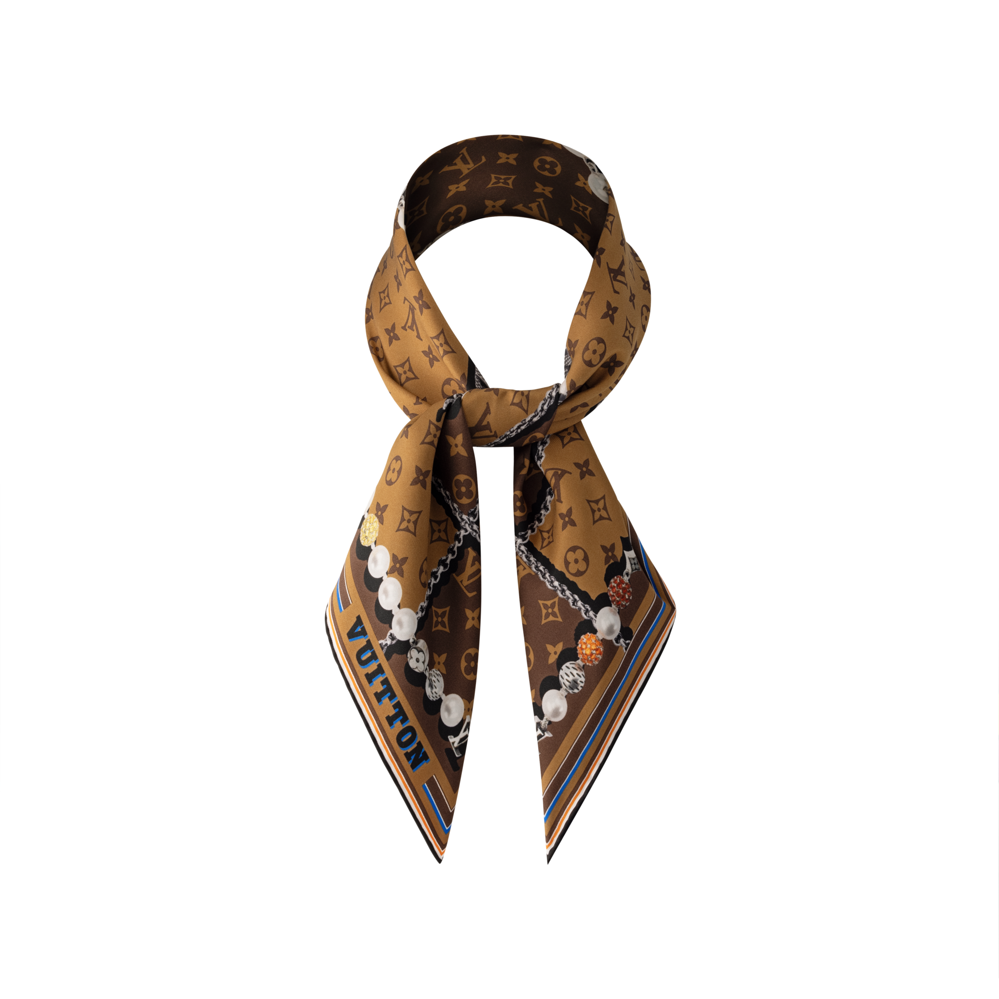 Pañuelo de seda Dandy Monogram S00 Hombre Accesorios Seda y bandanas | LOUIS VUITTON (Zoom de producto)