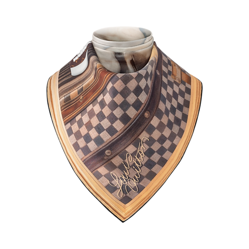 Pañuelo de seda Elegant Scene of a Dog S00 Hombre Accesorios Seda y bandanas | LOUIS VUITTON (Zoom de producto)