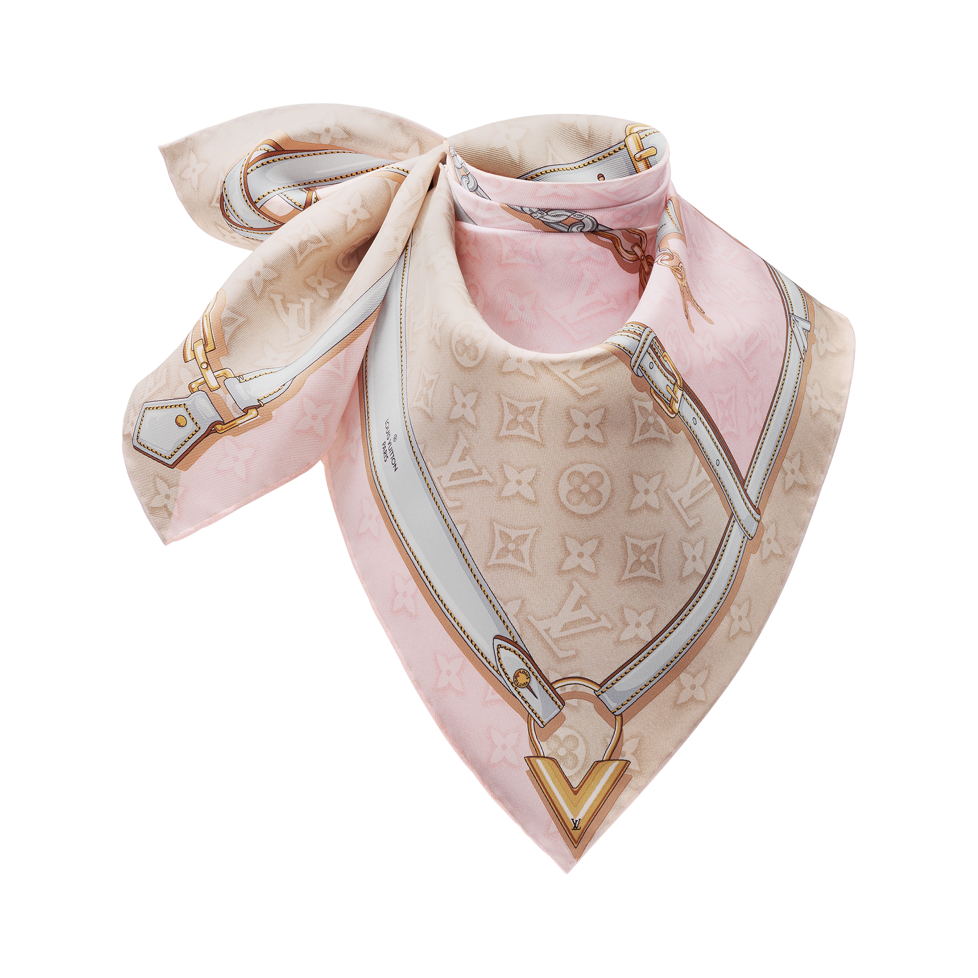 Pañuelo Denimgram Confidential 90 S00 Mujer Accesorios Pañuelos de seda y bandanas | LOUIS VUITTON (Zoom de producto)