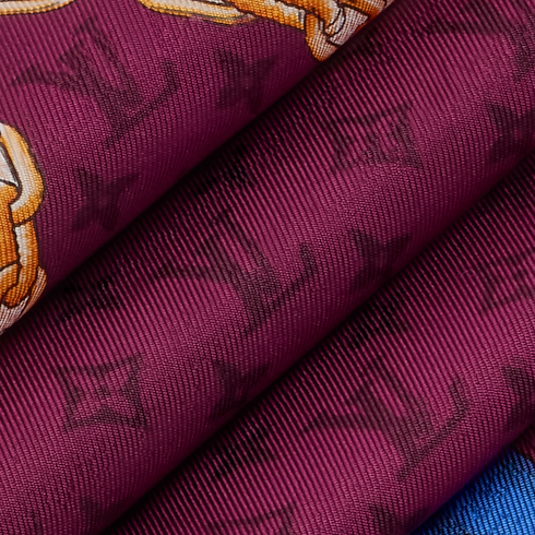 Pañuelo Flower And Straps 90 S00 Mujer Accesorios Pañuelos de seda y bandanas | LOUIS VUITTON (Zoom de producto)