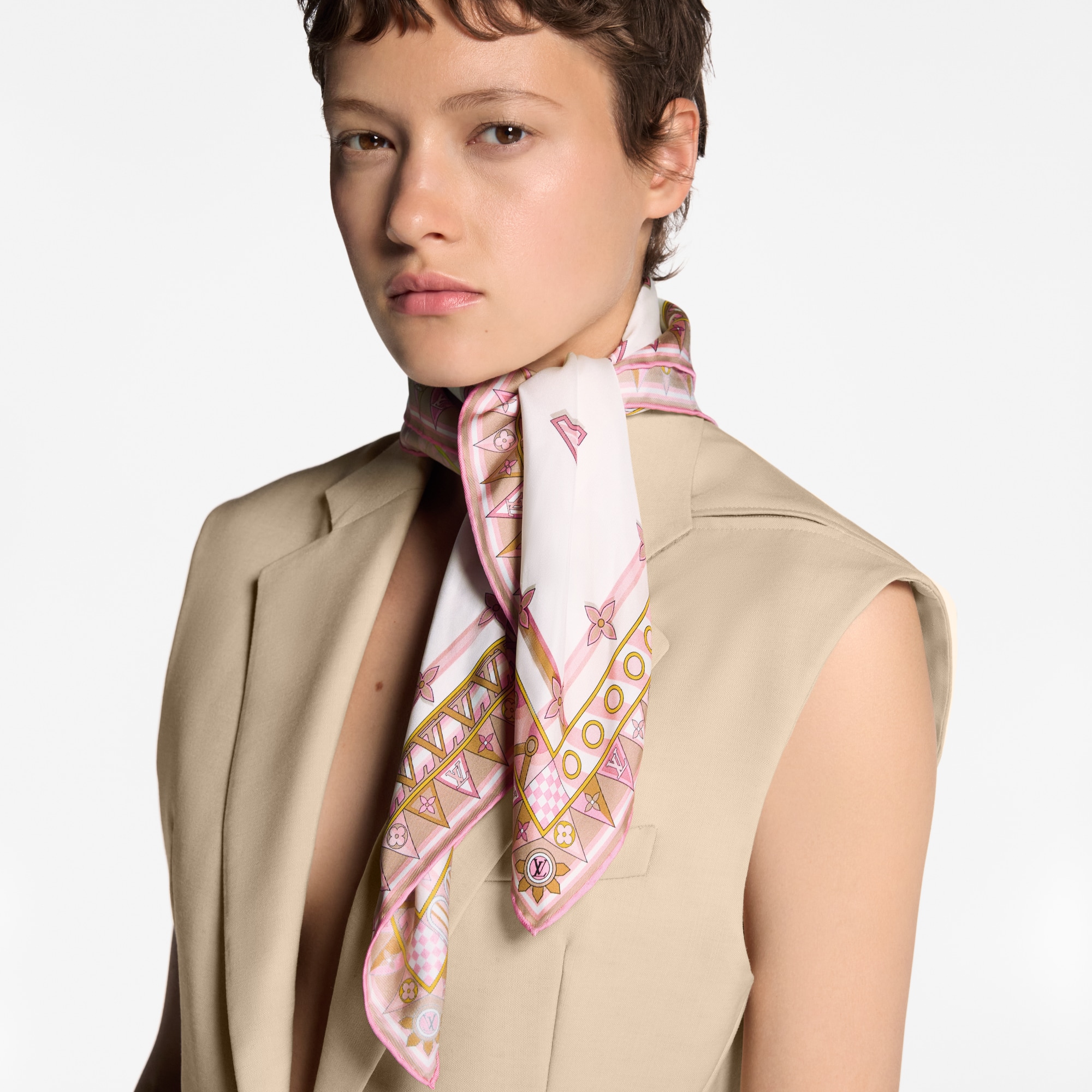 Pañuelo From The Cloud 70 S00 Mujer Accesorios Pañuelos de seda y bandanas | LOUIS VUITTON (Zoom de producto)