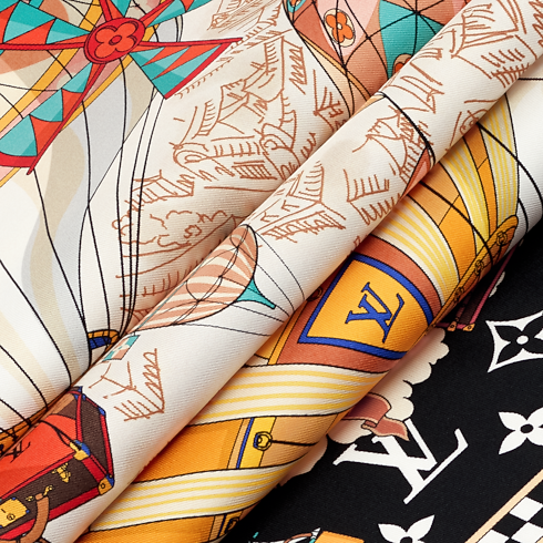 Pañuelo From The Cloud 90 S00 Mujer Accesorios Pañuelos de seda y bandanas | LOUIS VUITTON (Zoom de producto)