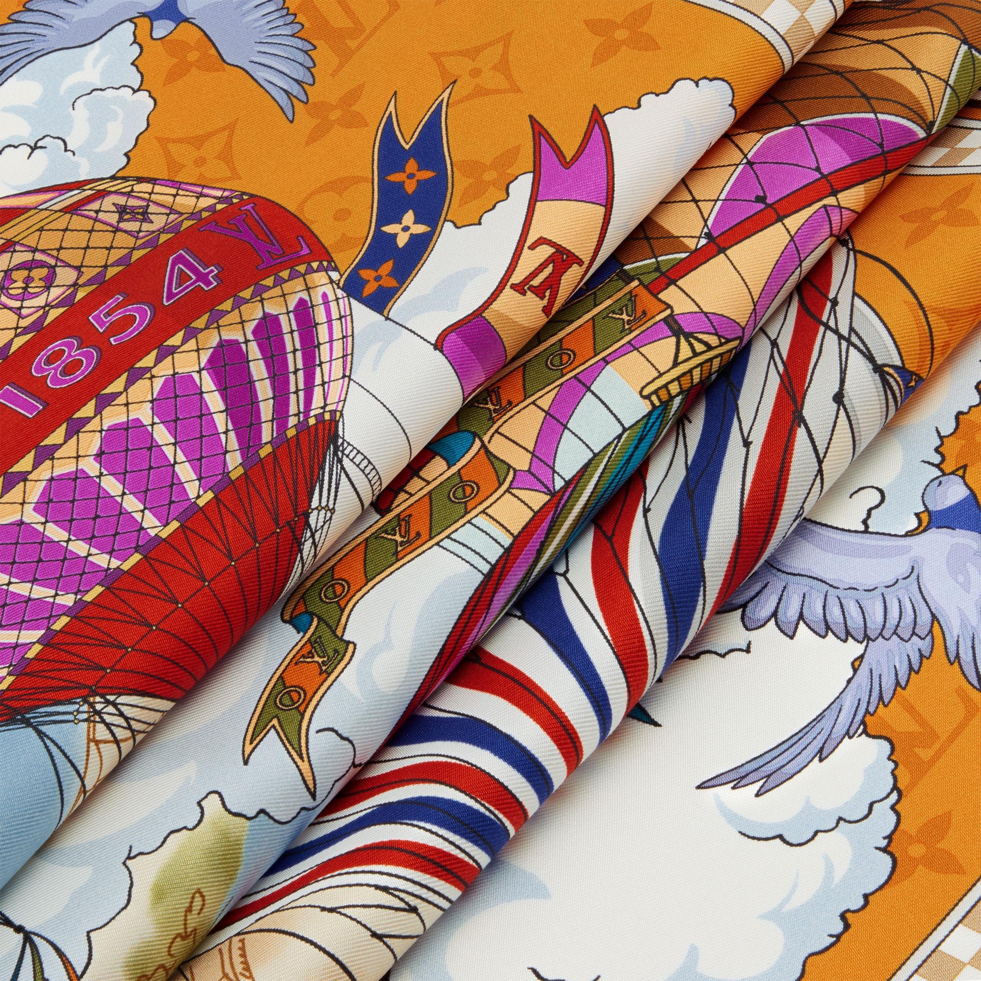 Pañuelo From The Cloud 90 S00 Mujer Accesorios Pañuelos de seda y bandanas | LOUIS VUITTON (Zoom de producto)