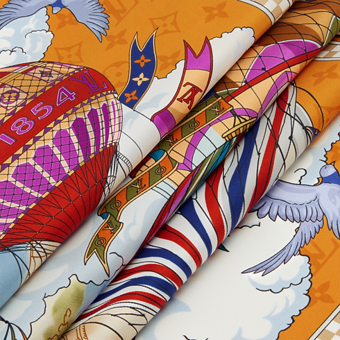 Pañuelo From The Cloud 90 S00 Mujer Accesorios Pañuelos de seda y bandanas | LOUIS VUITTON (Zoom de producto)