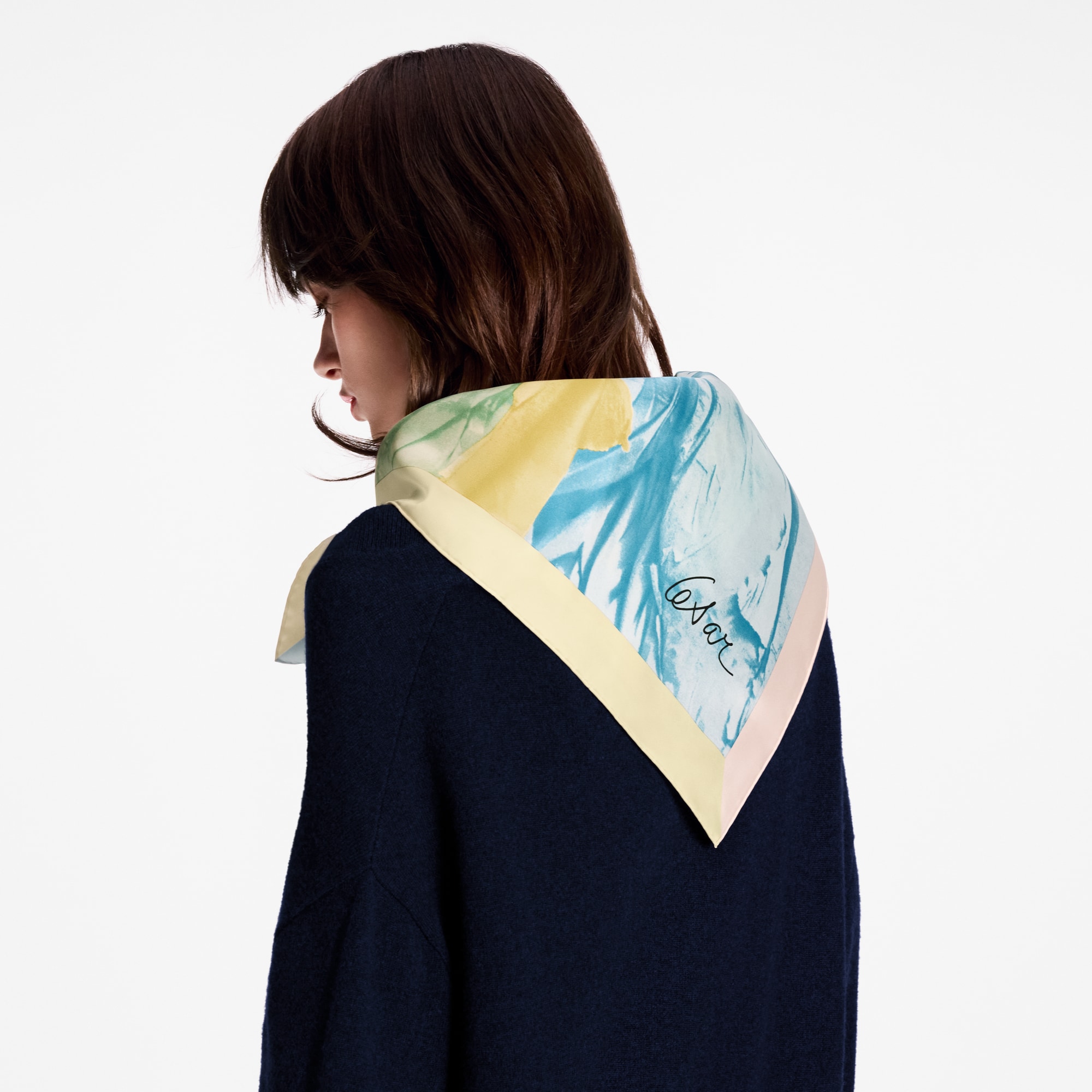 Pañuelo Impressions Mêlées 90 S00 Mujer Accesorios Pañuelos de seda y bandanas | LOUIS VUITTON (Zoom de producto)