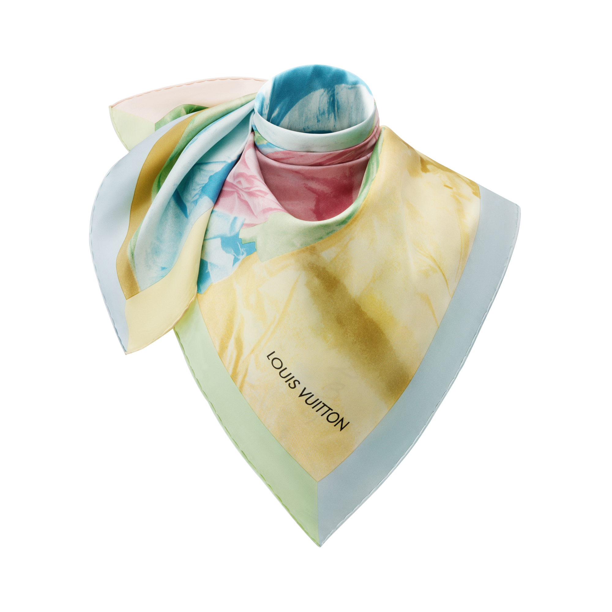 Pañuelo Impressions Mêlées 90 S00 Mujer Accesorios Pañuelos de seda y bandanas | LOUIS VUITTON (Zoom de producto)