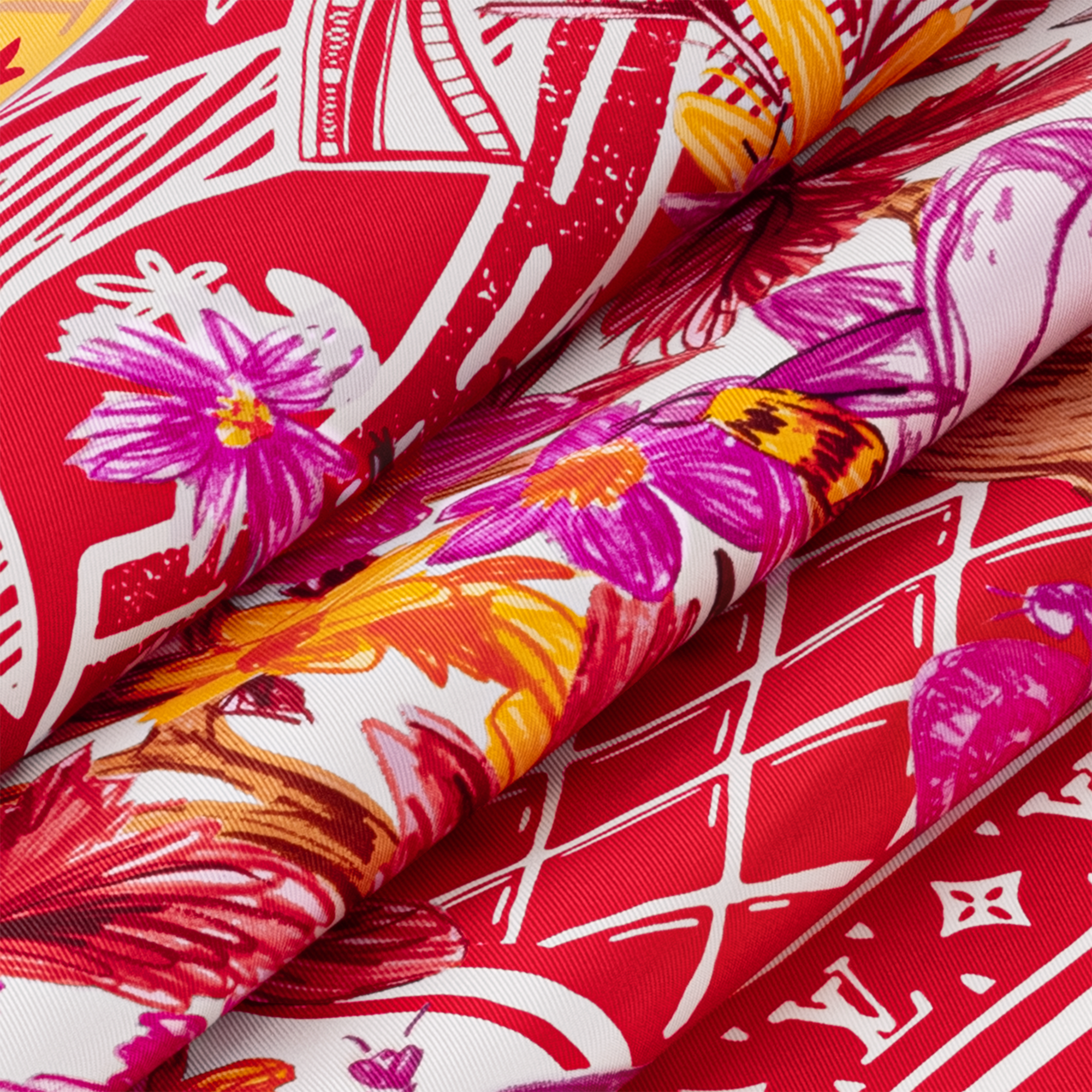 Pañuelo Jardin Des Plantes 90 S00 Mujer Accesorios Pañuelos de seda y bandanas | LOUIS VUITTON (Zoom de producto)