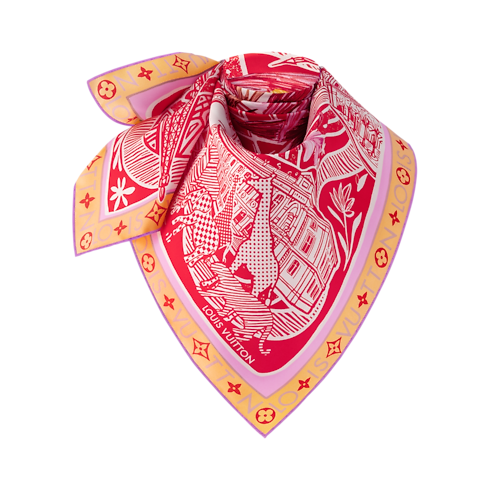 Pañuelo Jardin Des Plantes 90 S00 Mujer Accesorios Pañuelos de seda y bandanas | LOUIS VUITTON (Zoom de producto)