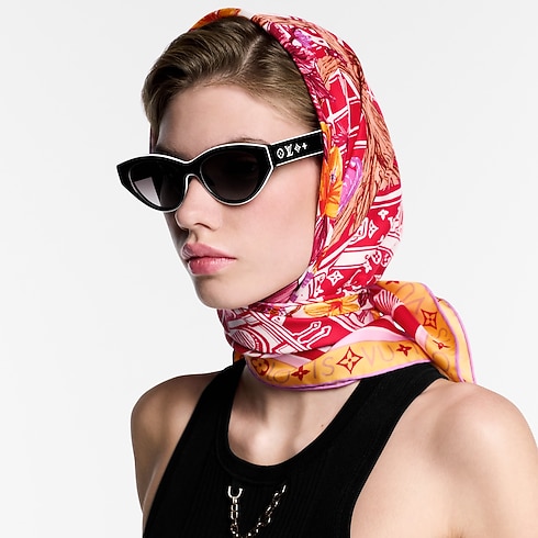 Pañuelo Jardin Des Plantes 90 S00 Mujer Accesorios Pañuelos de seda y bandanas | LOUIS VUITTON (Zoom de producto)