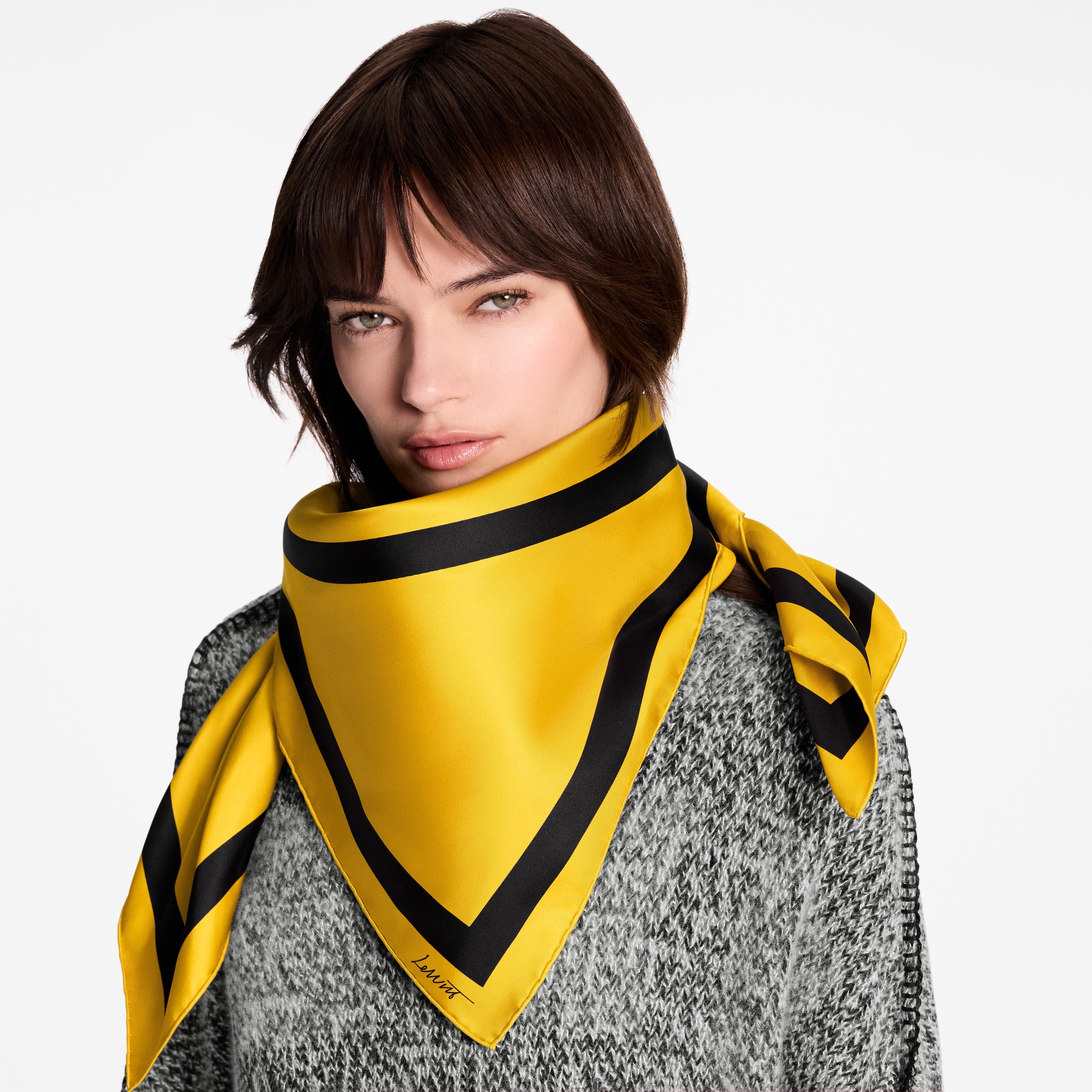 Pañuelo La Terre Est Ronde By Sol Lewitt 90 S00 Mujer Accesorios Pañuelos de seda y bandanas | LOUIS VUITTON (Zoom de producto)