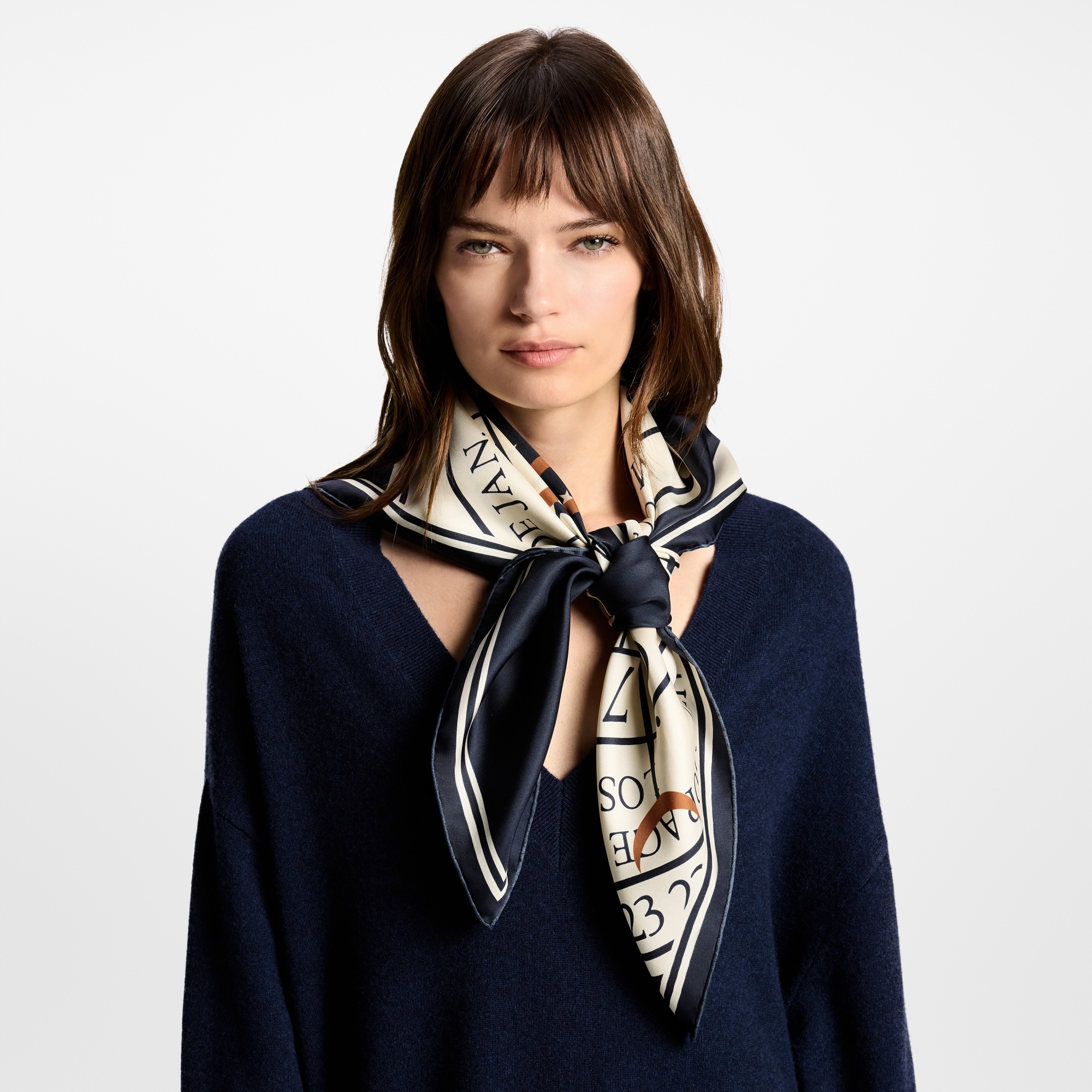 Pañuelo Le Temps d’Un Voyage 90 S00 Mujer Accesorios Pañuelos de seda y bandanas | LOUIS VUITTON (Zoom de producto)