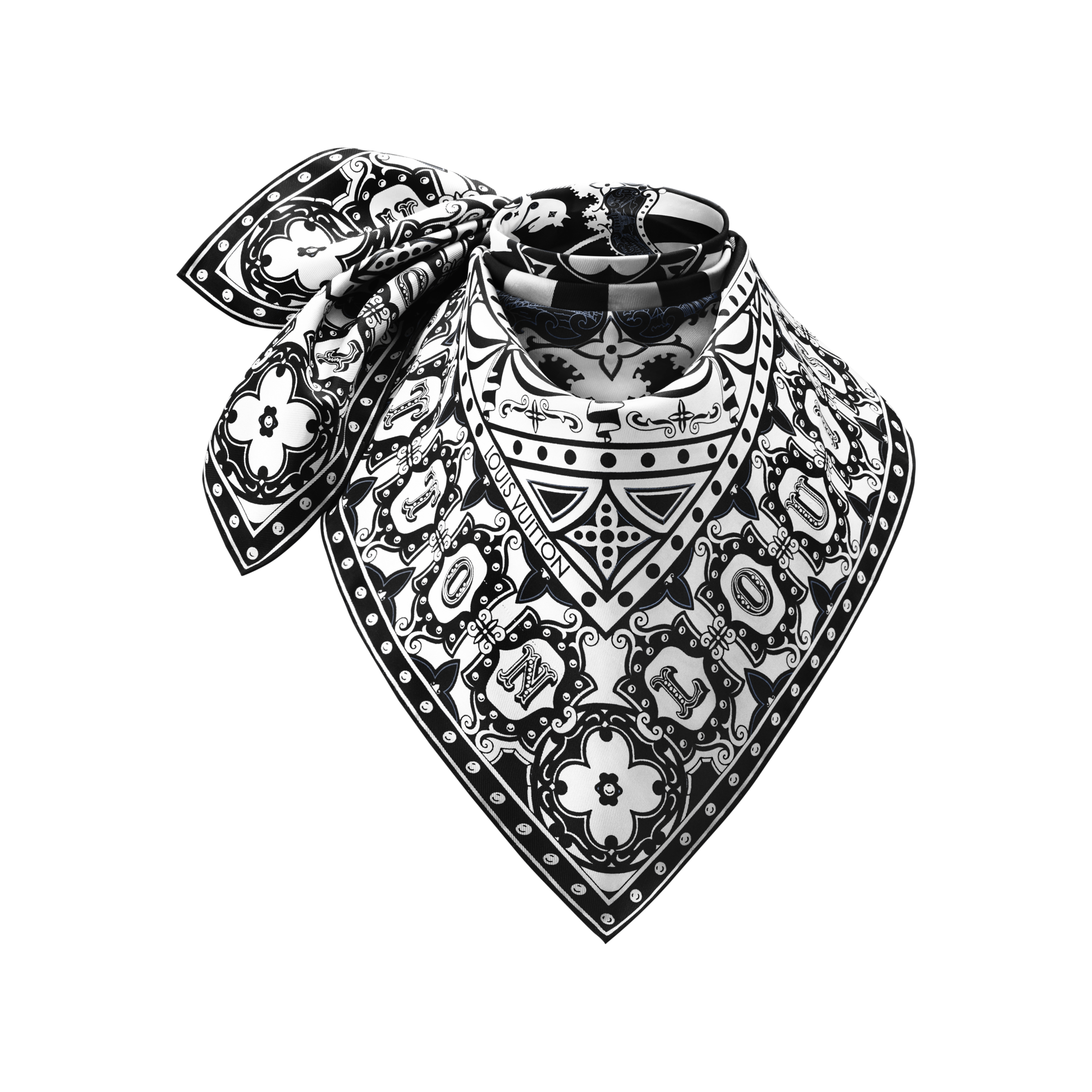 Pañuelo LV Carrousel 70 S00 Mujer Accesorios Pañuelos de seda y bandanas | LOUIS VUITTON (Zoom de producto)