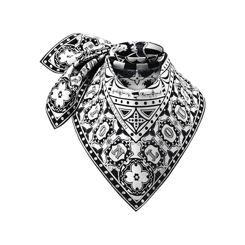 Pañuelo LV Carrousel 70 S00 Mujer Accesorios Pañuelos de seda y bandanas | LOUIS VUITTON (Zoom de producto)