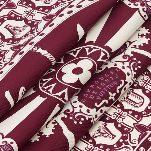 Pañuelo LV Carrousel 70 S00 Mujer Accesorios Pañuelos de seda y bandanas | LOUIS VUITTON (Zoom de producto)
