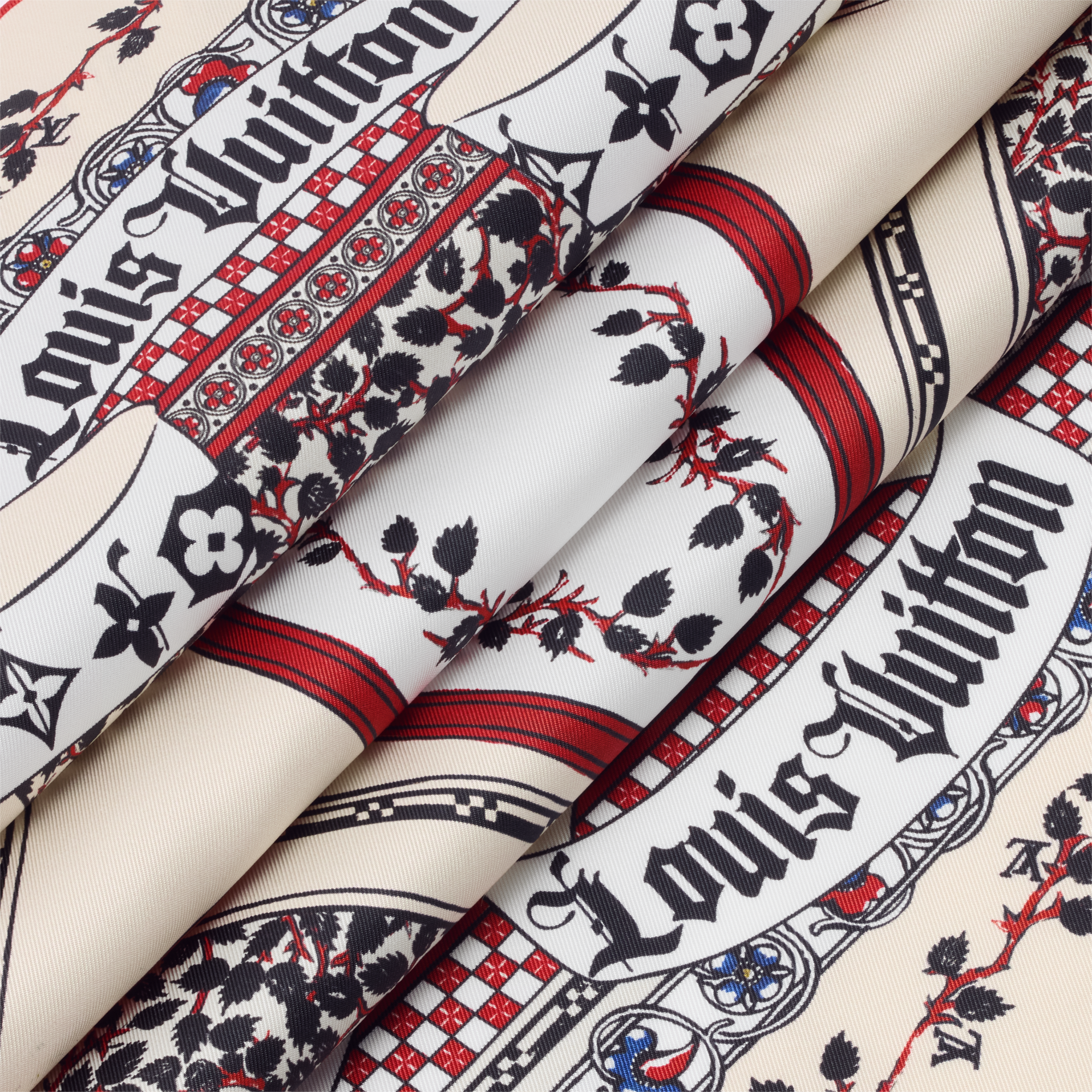 Pañuelo LV Medieval Flowers 90 S00 Mujer Accesorios Pañuelos de seda y bandanas | LOUIS VUITTON (Zoom de producto)