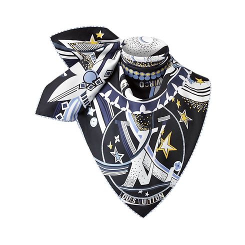 Pañuelo LV Star Sign 90 S00 Mujer Accesorios Pañuelos de seda y bandanas | LOUIS VUITTON (Zoom de producto)