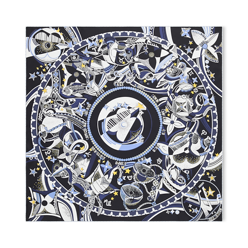 Pañuelo LV Star Sign 90 S00 Mujer Accesorios Pañuelos de seda y bandanas | LOUIS VUITTON (Zoom de producto)