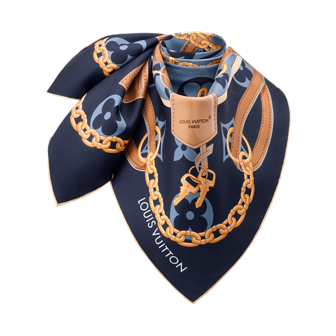 Pañuelo LV Strap 90 S00 Mujer Accesorios Pañuelos de seda y bandanas | LOUIS VUITTON (Zoom de producto)