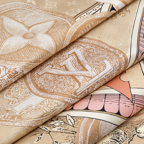 Pañuelo Malles Merveilleuses 90 S00 Mujer Accesorios Pañuelos de seda y bandanas | LOUIS VUITTON (Zoom de producto)