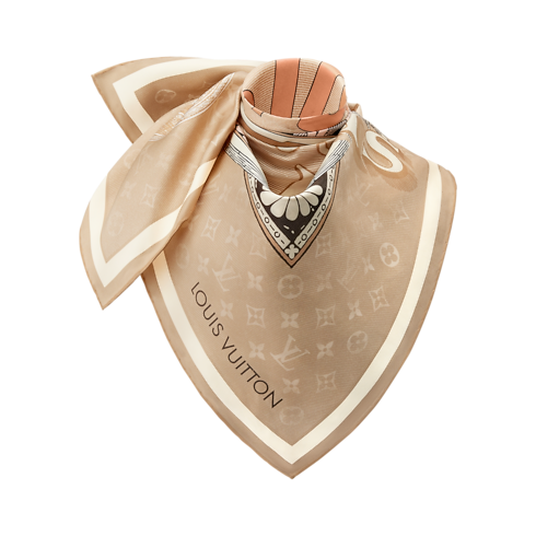 Pañuelo Malles Merveilleuses 90 S00 Mujer Accesorios Pañuelos de seda y bandanas | LOUIS VUITTON (Zoom de producto)