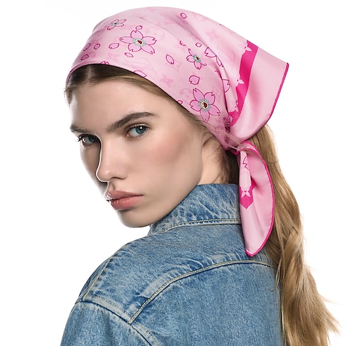 Pañuelo Monogram Cherry Blossom 70 LV x TM S00 Mujer Accesorios Pañuelos de seda y bandanas | LOUIS VUITTON (Zoom de producto)