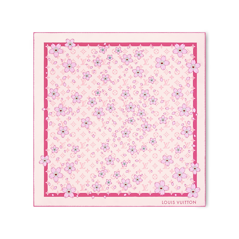 Pañuelo Monogram Cherry Blossom 70 LV x TM S00 Mujer Accesorios Pañuelos de seda y bandanas | LOUIS VUITTON (Zoom de producto)