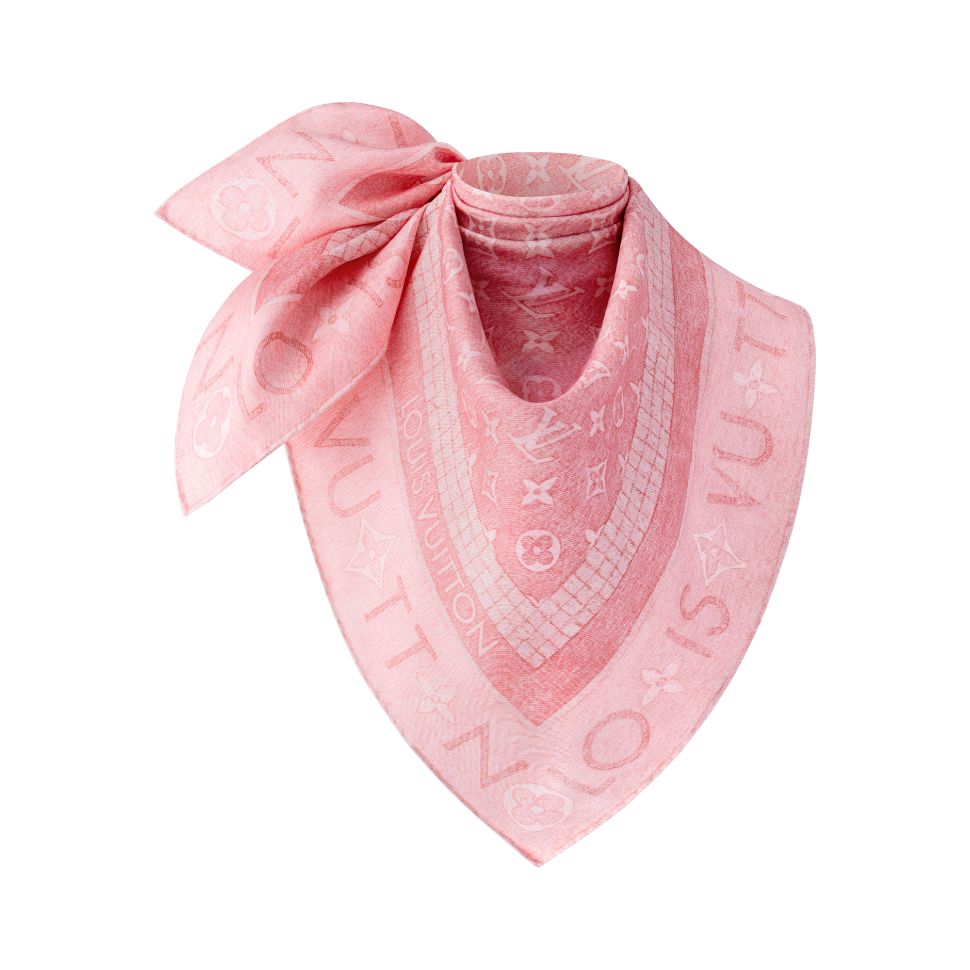 Pañuelo Monogram Infinity Denim 90 S00 Mujer Accesorios Pañuelos de seda y bandanas | LOUIS VUITTON (Zoom de producto)