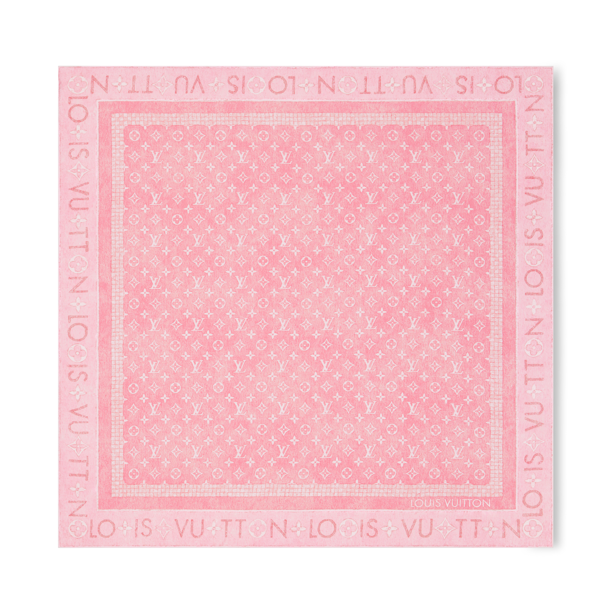 Pañuelo Monogram Infinity Denim 90 S00 Mujer Accesorios Pañuelos de seda y bandanas | LOUIS VUITTON (Zoom de producto)