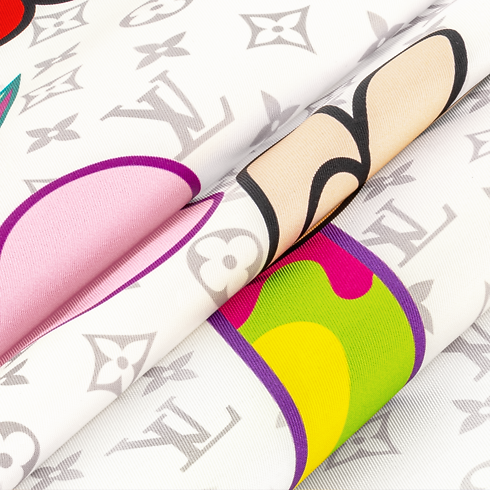 Pañuelo Monogram Superflat 90 LV x TM S00 Mujer Accesorios Pañuelos de seda y bandanas | LOUIS VUITTON (Zoom de producto)