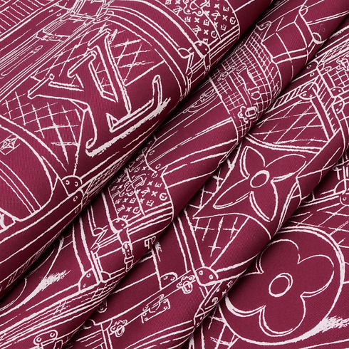 Pañuelo My LV Luggage 90 S00 Mujer Accesorios Pañuelos de seda y bandanas | LOUIS VUITTON (Zoom de producto)