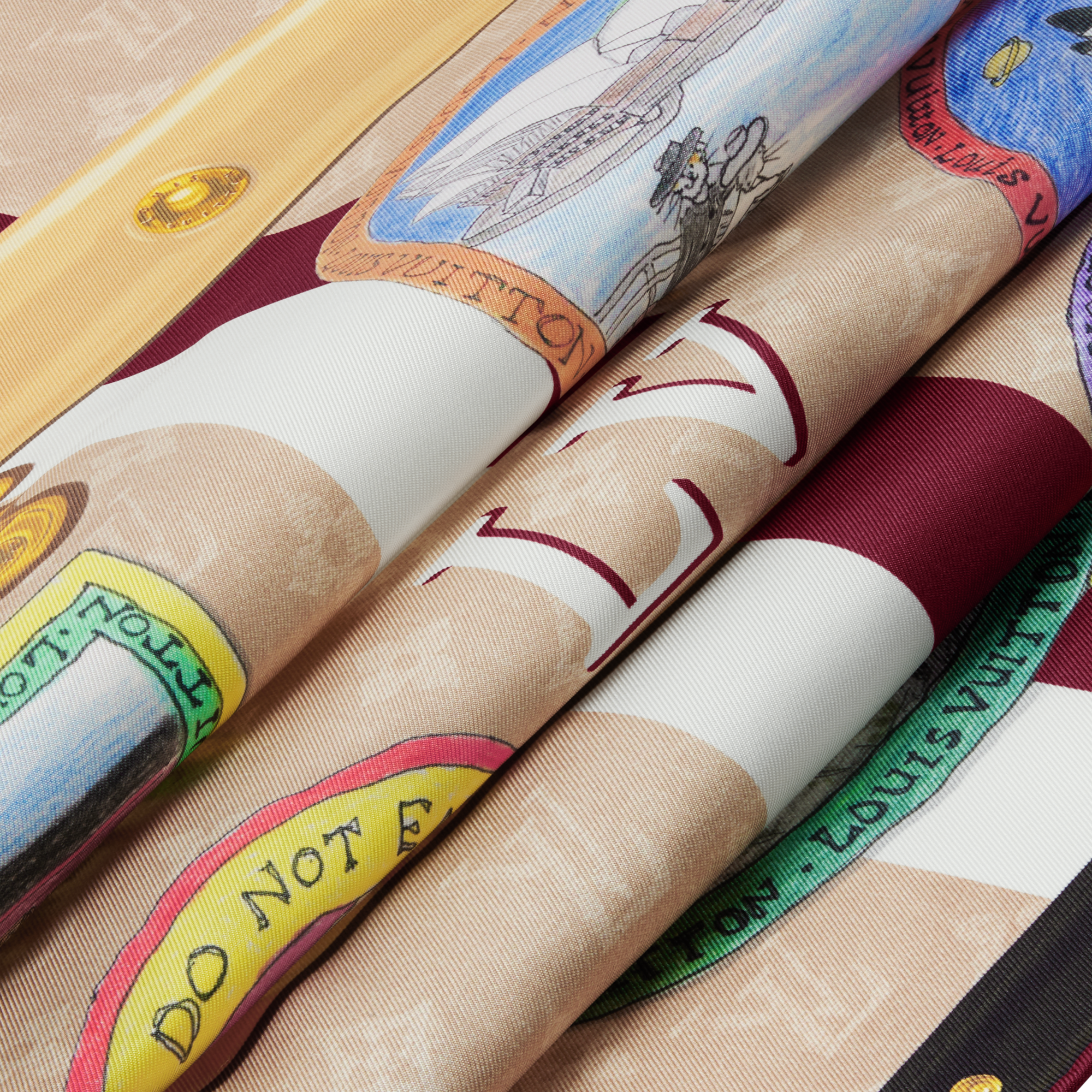 Pañuelo My LV Trunk 90 S00 Mujer Accesorios Pañuelos de seda y bandanas | LOUIS VUITTON (Zoom de producto)